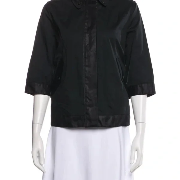 Rag & Bone 3/4 sleeve sateen military jacket 6 - Picture 6 of 13